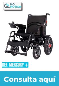 Silla de Ruedas Electrica Mercury Plus